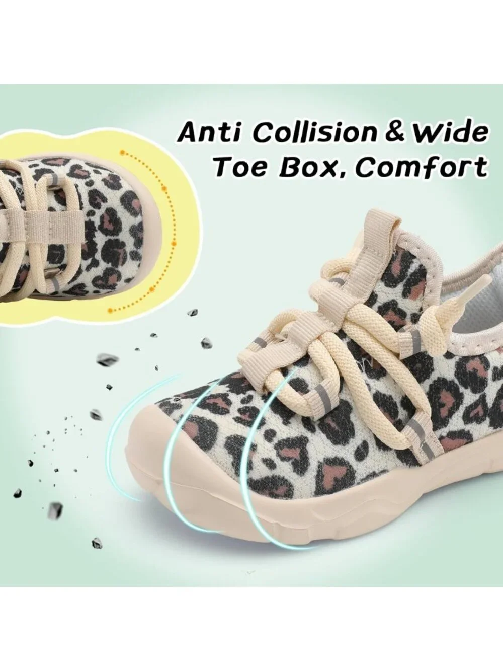 Lightweight Toddler Slip-On Sneakers | Breathable Barefoot Shoes for Boys